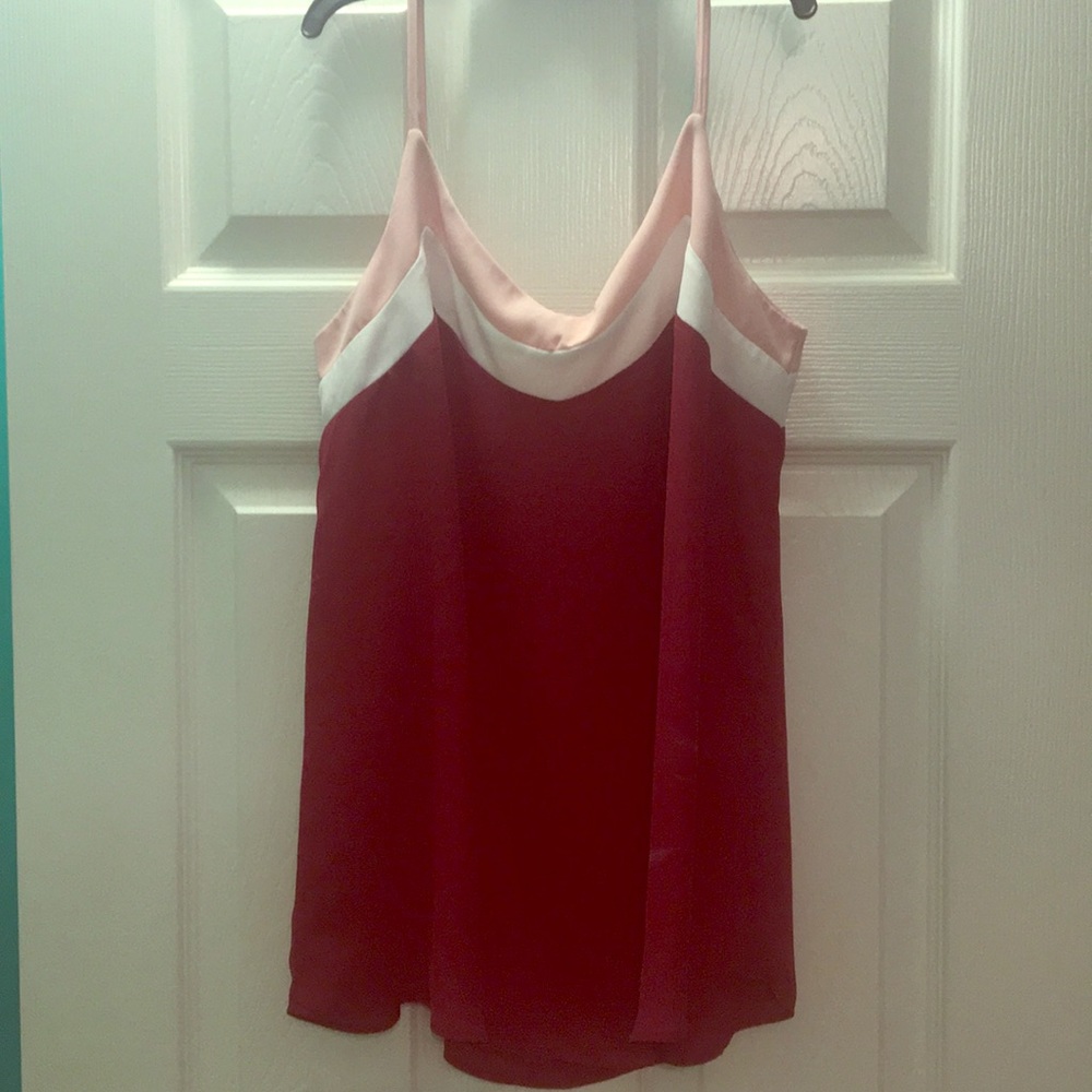 Pink republic spaghetti strap top